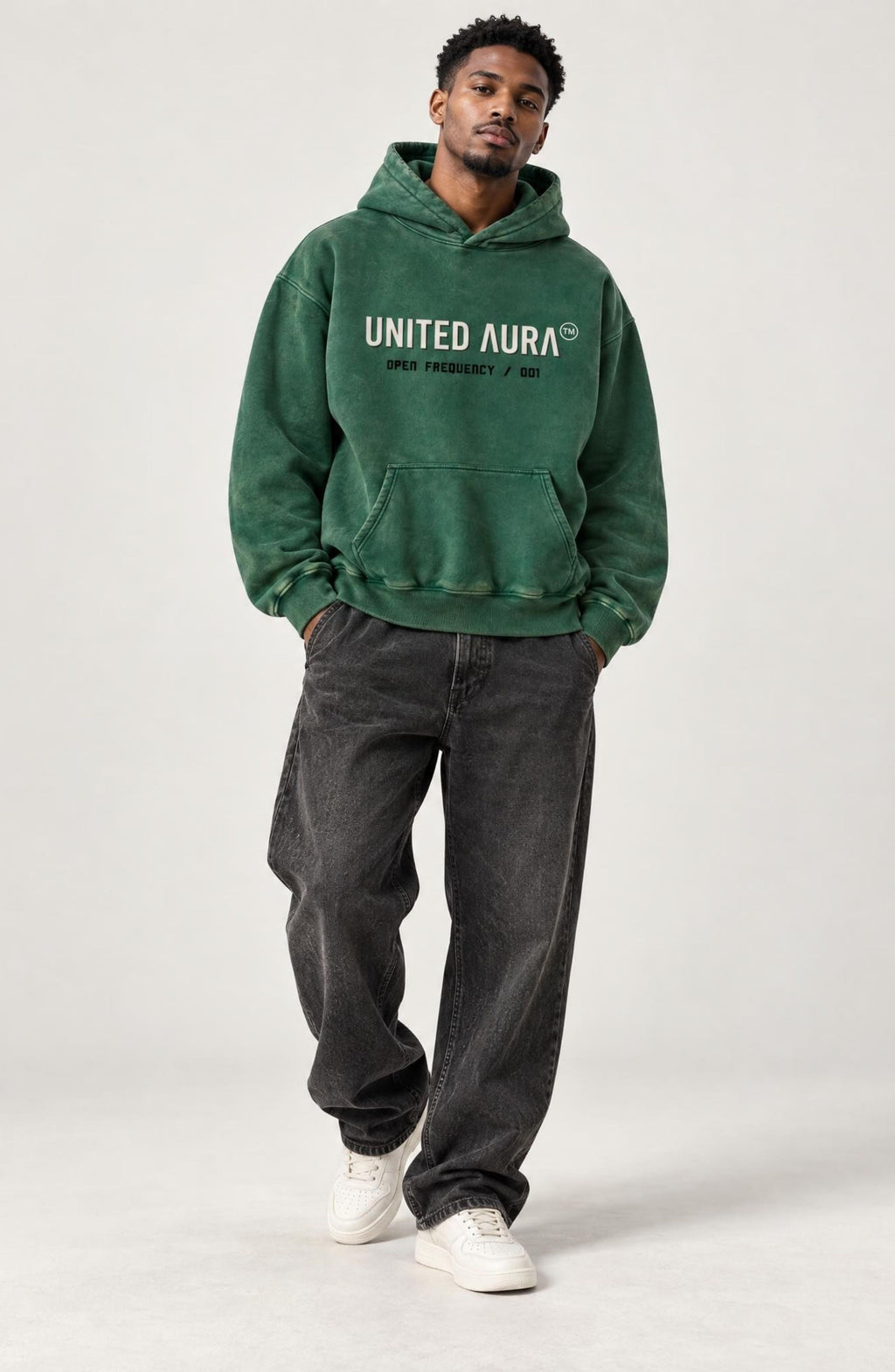 001 / Open Frequency Essentials Unisex Hoodie