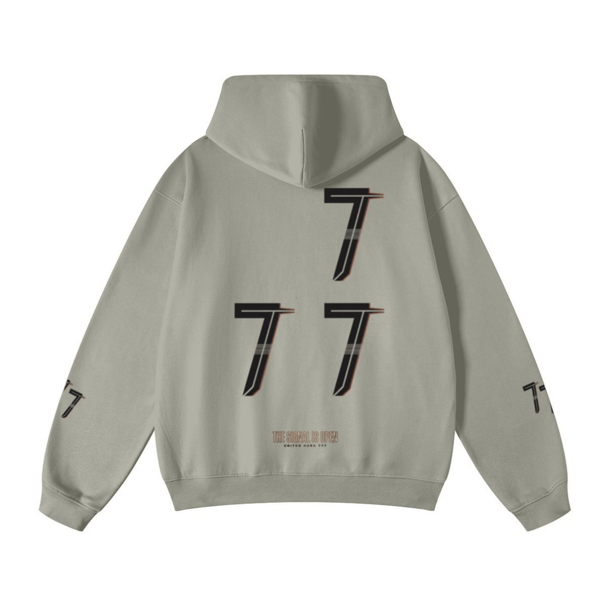 445GSM Unisex Fall&Winter Loopback Hoodie Camel