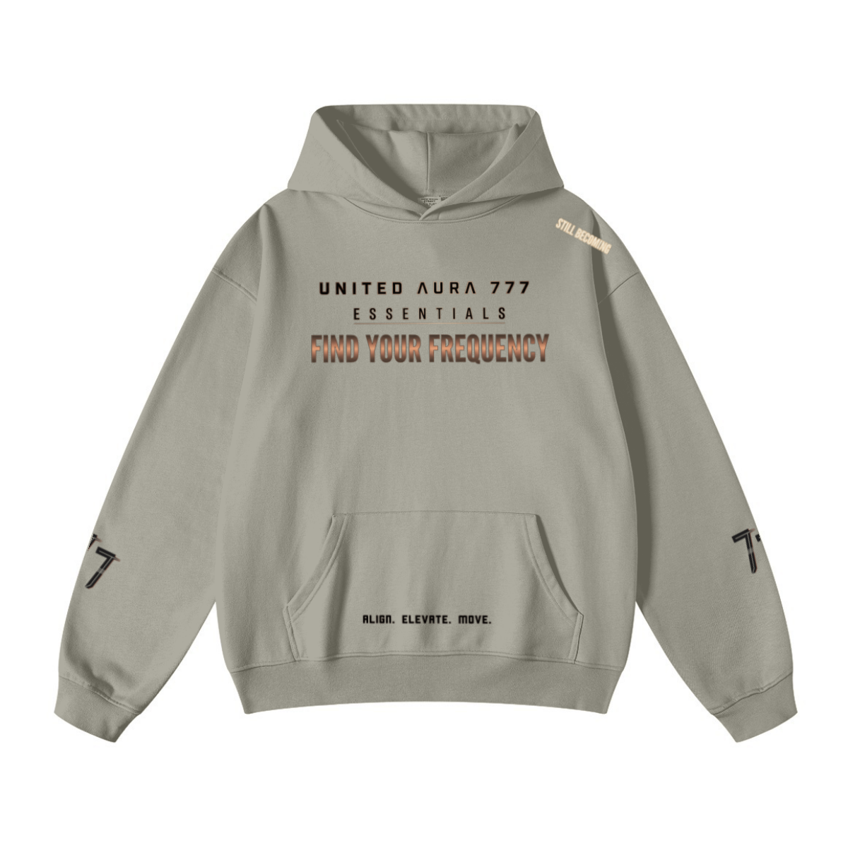 445GSM Unisex Fall&Winter Loopback Hoodie Camel