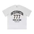 425GSM Women's Heavyweight Double-Yarn Drop-Shoulder T-Shirt Off White