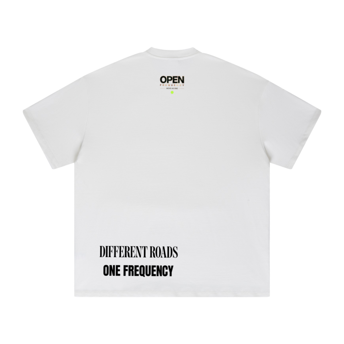425GSM Women's Heavyweight Double-Yarn Drop-Shoulder T-Shirt Off White