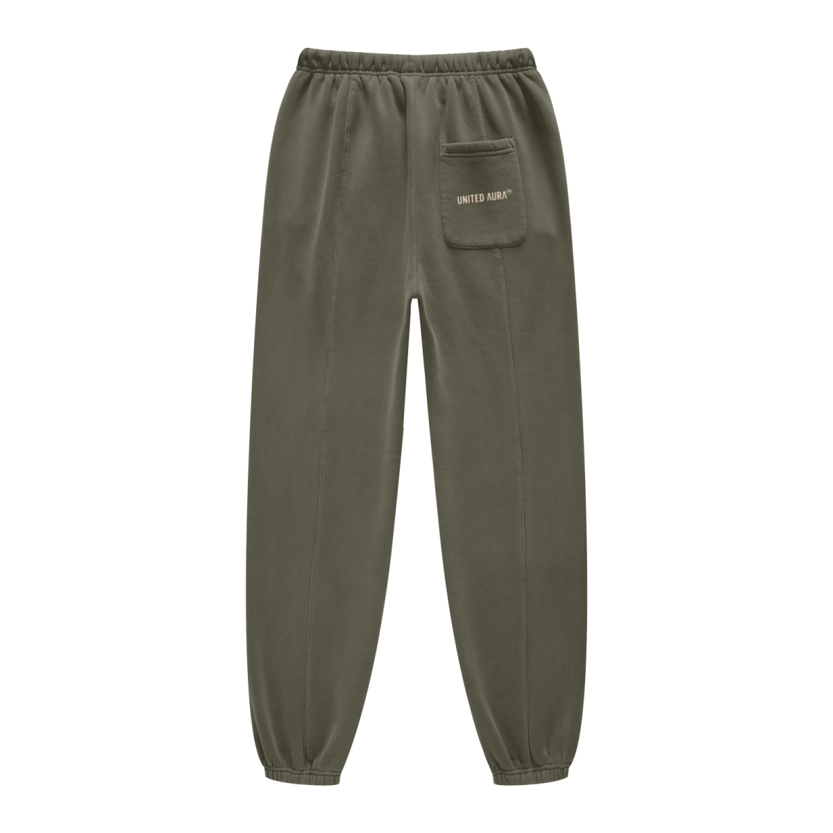 400GSM Unisex Heavyweight Pigment-Wash Pants Sage Green
