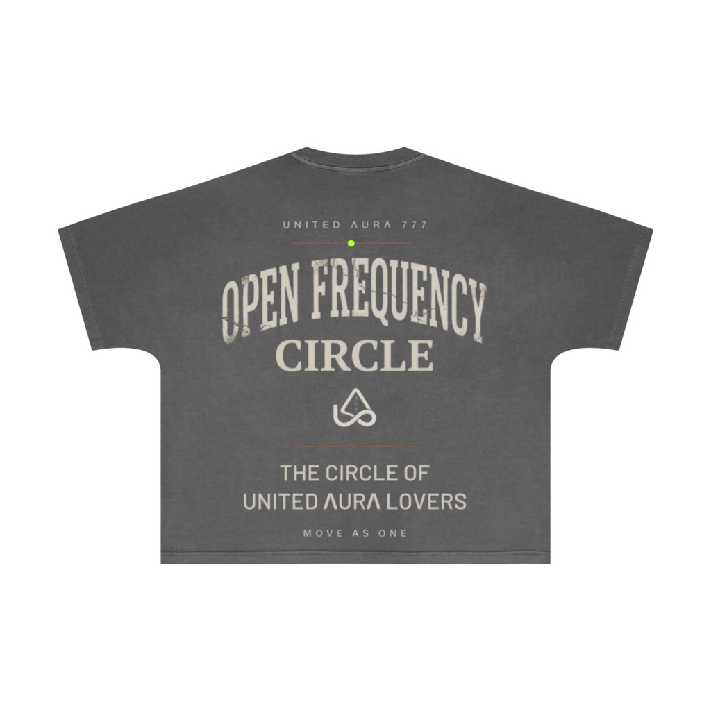 310GSM Unisex Vintage-Wash Batwing Sleeve T-shirt Dark gray