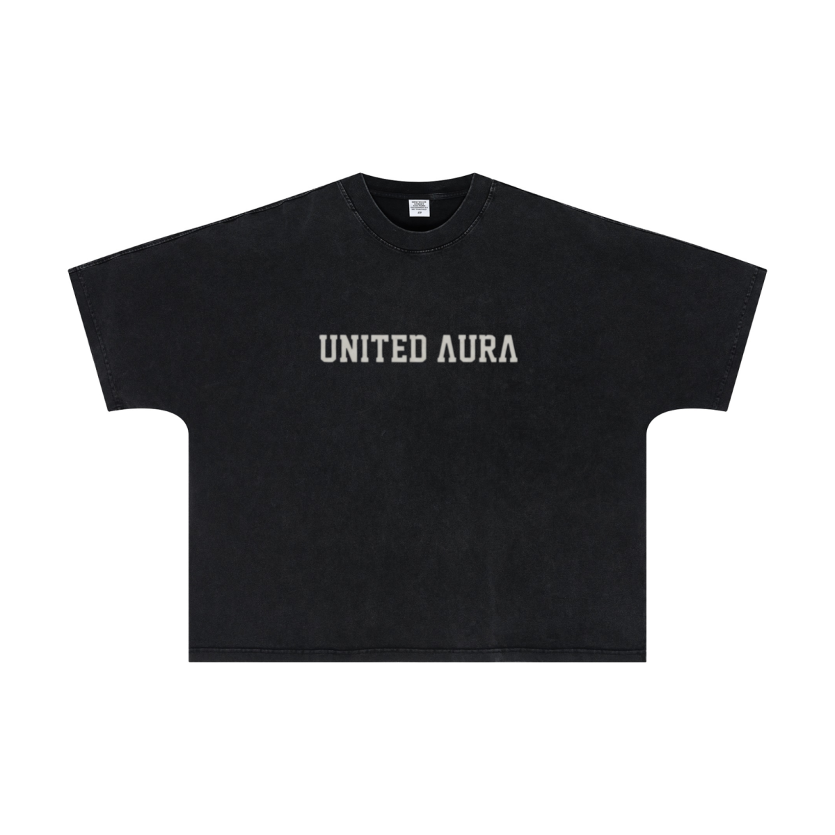 310GSM Unisex Vintage-Wash Batwing Sleeve T-shirt Snow wash
