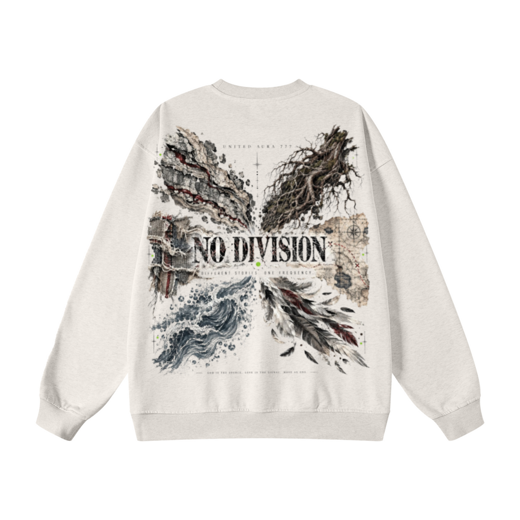 440GSM Unisex French Terry Crew Neck Sweatshirt Oatmeal
