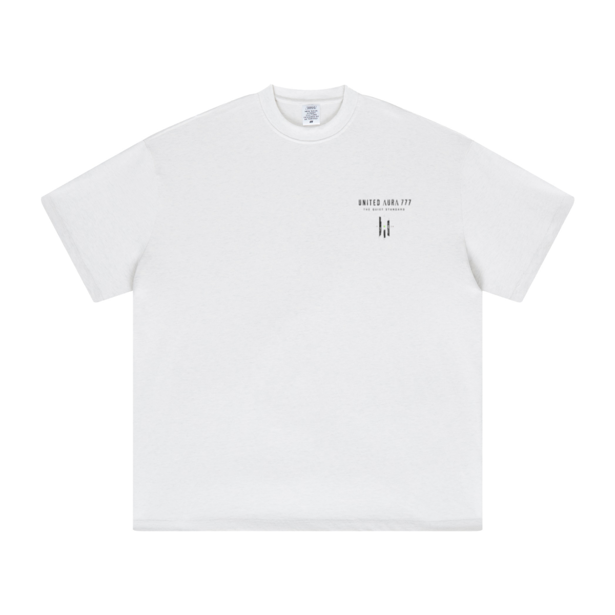 305GSM Unisex FOG Earth-Tone 20-Color Drop-Shoulder T-shirt White