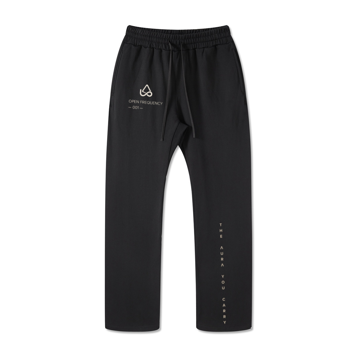 445GSM Unisex Premium Earth-Tone Heavyweight Pants Black