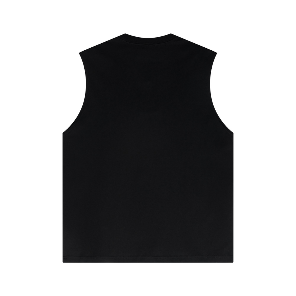 220GSM Men's Lyocell Cooling Cotton Panel T-Shirt Black