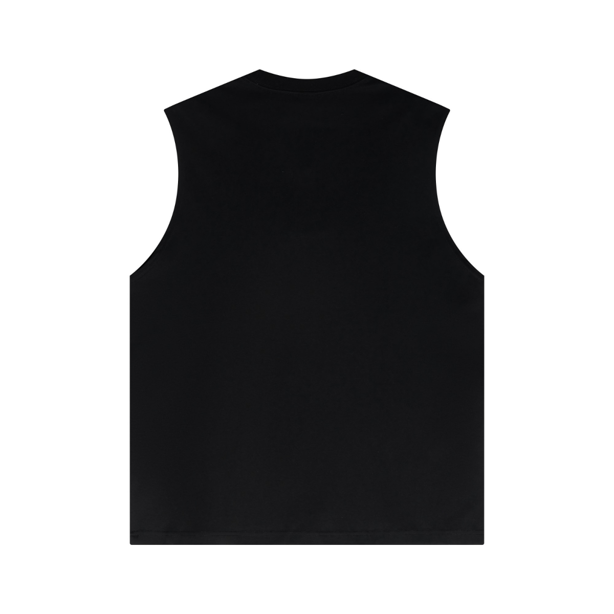 220GSM Men's Lyocell Cooling Cotton Panel T-Shirt Black