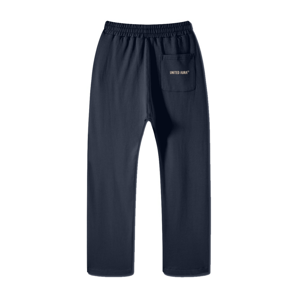 445GSM Unisex Premium Earth-Tone Heavyweight Pants Navy Blue