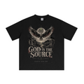 235GSM Women's Low-Shrink Cool-Touch Cotton T-Shirt Black