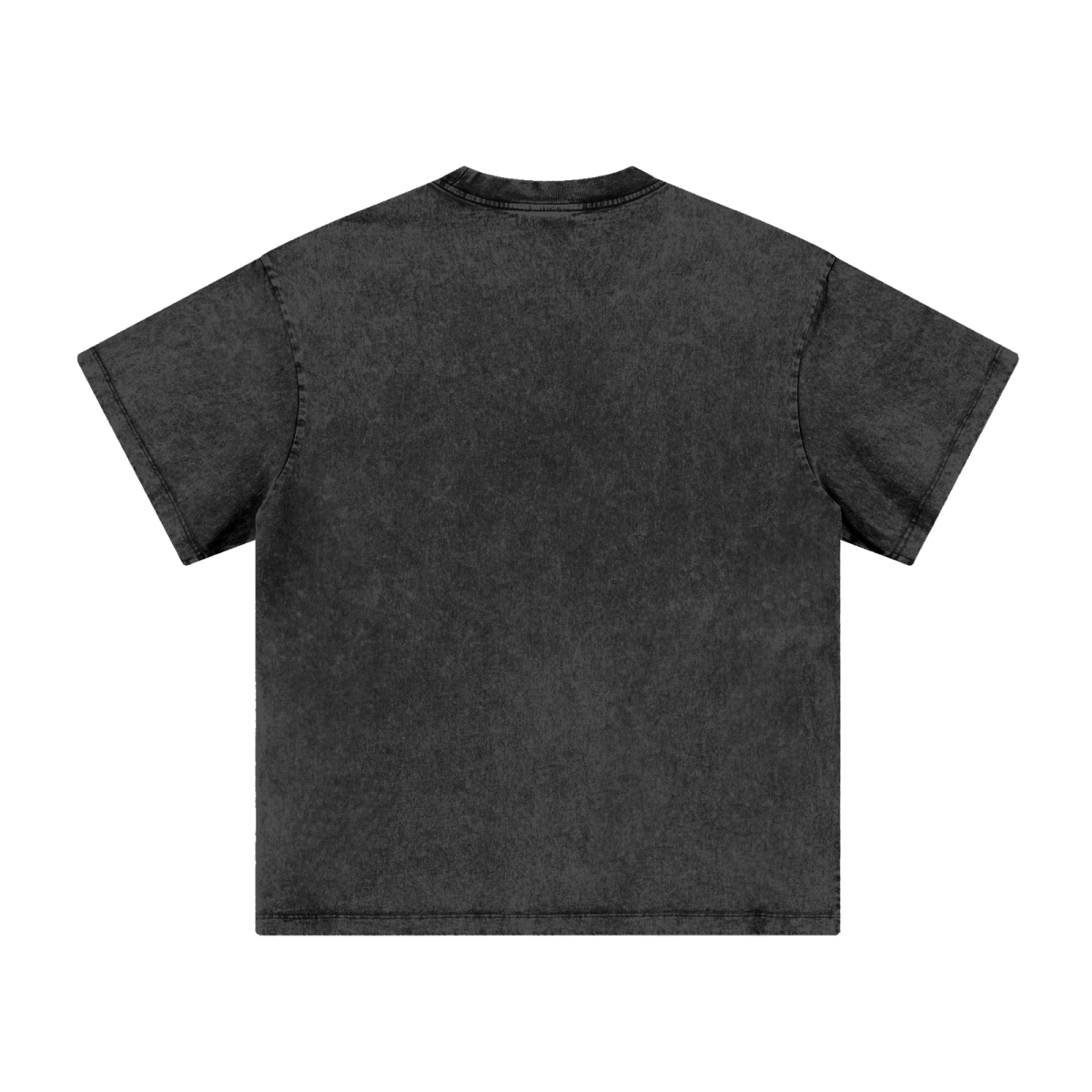 260GSM Women's Heavyweight Batik-Dyed Oversized T-Shirt Snow Wash